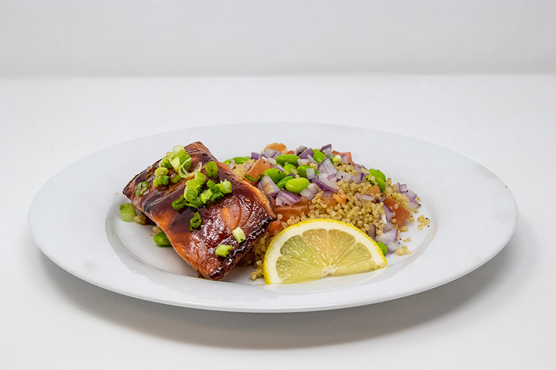 Grilled Teriyaki Salmon with Quinoa The Urban Taste The Urban Taste