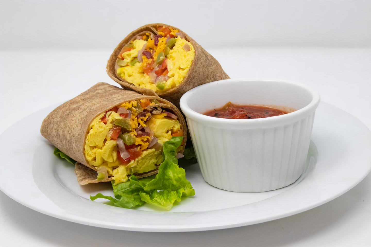 Breakfast Burrito with Turkey Bacon The Urban Taste