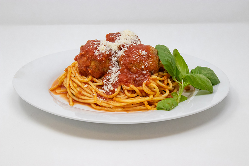 Pasta Marinara with Turkey Meatballs The Urban Taste The Urban Taste